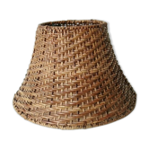 Old rattan lampshade