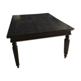 Solid wood dining table