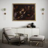 Great 17th century Italian painting, Christ among the Doctors in the Temple