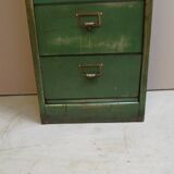 Vintage metal filing cabinet 1950's