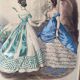 Engraving "Illustrated fashion" Anaïs Toudouze