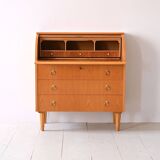 Scandinavian secretary with desk