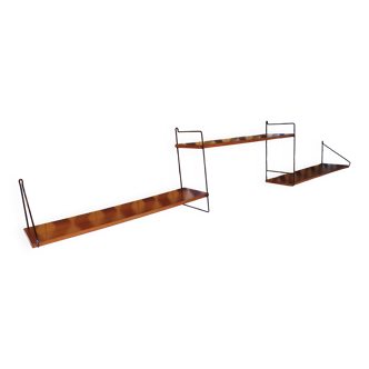 modular shelf 3 shelves 4 uprights