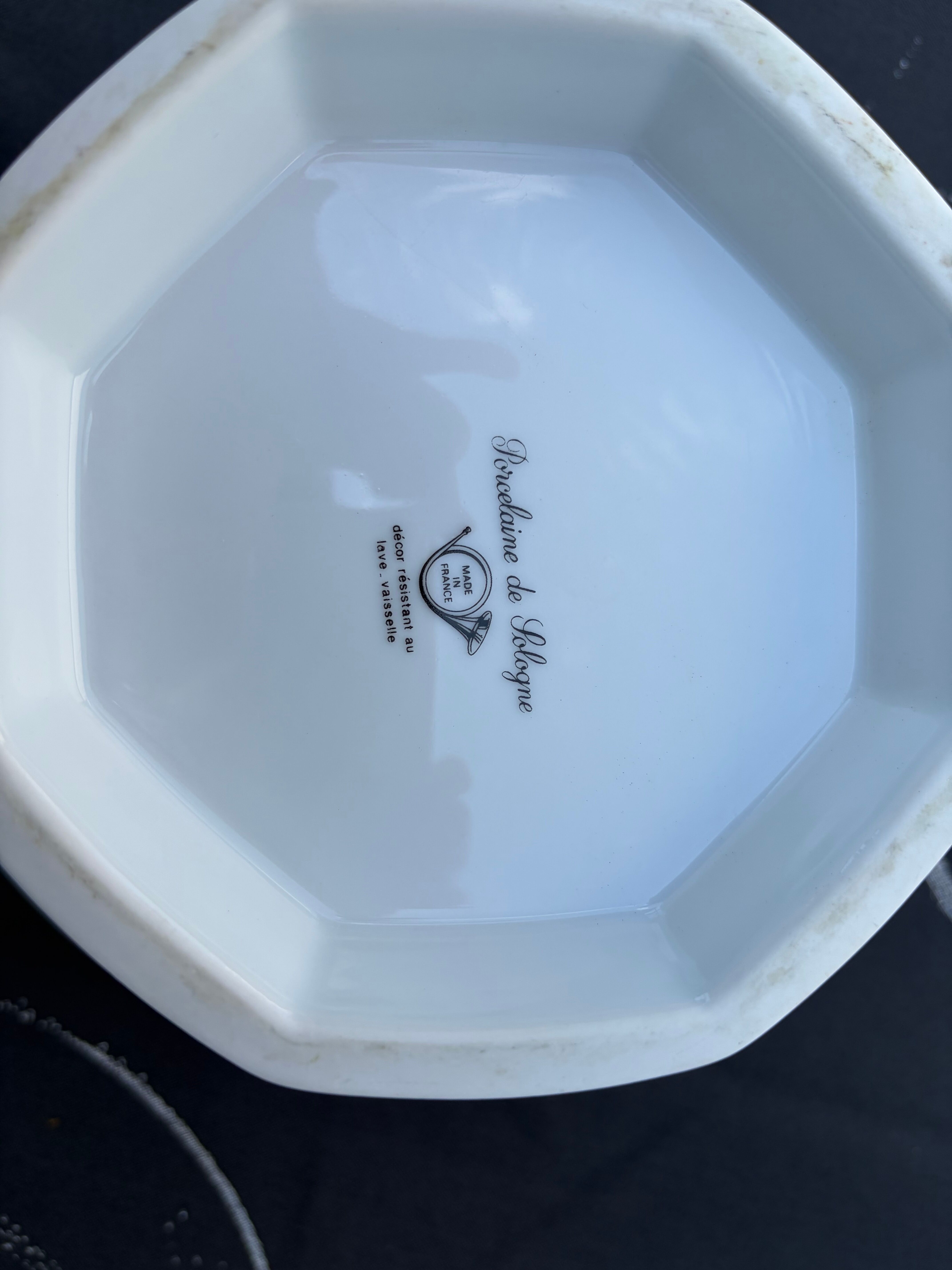 Saladier porcelaine de sologne
