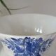 Cache pot céramique faïence  bleu delft