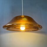Vintage space age pendant lamp by Herda