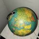 Lampe mappemonde globe terrestre années 50