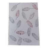Original print of sage leaves in vintage engraving style