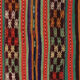 Anatolian handmade kilim rug 250 cm x 162 cm