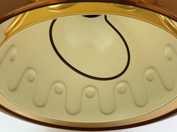 60s 70s ceiling lamp hanging lamp acrylic plastic metal space age design