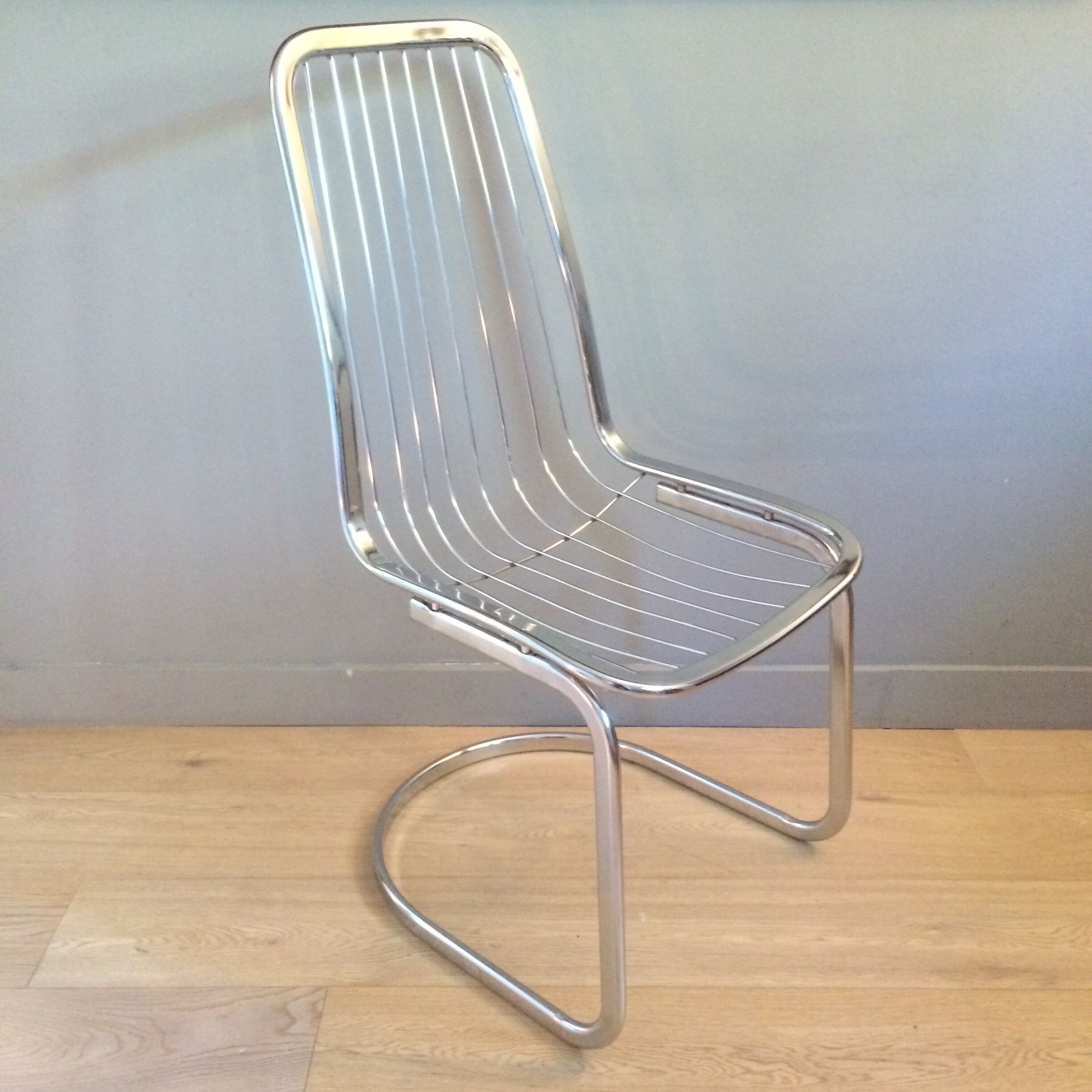 Suite of 4 chairs by Gastone Rinaldi 1970