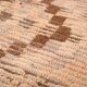 Vintage Moroccan Runner Rug 124 x 256 cm, Berber Wool Rug, Handmade Rug