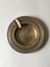 Genuine gilded brass ashtray from the early 20th century.