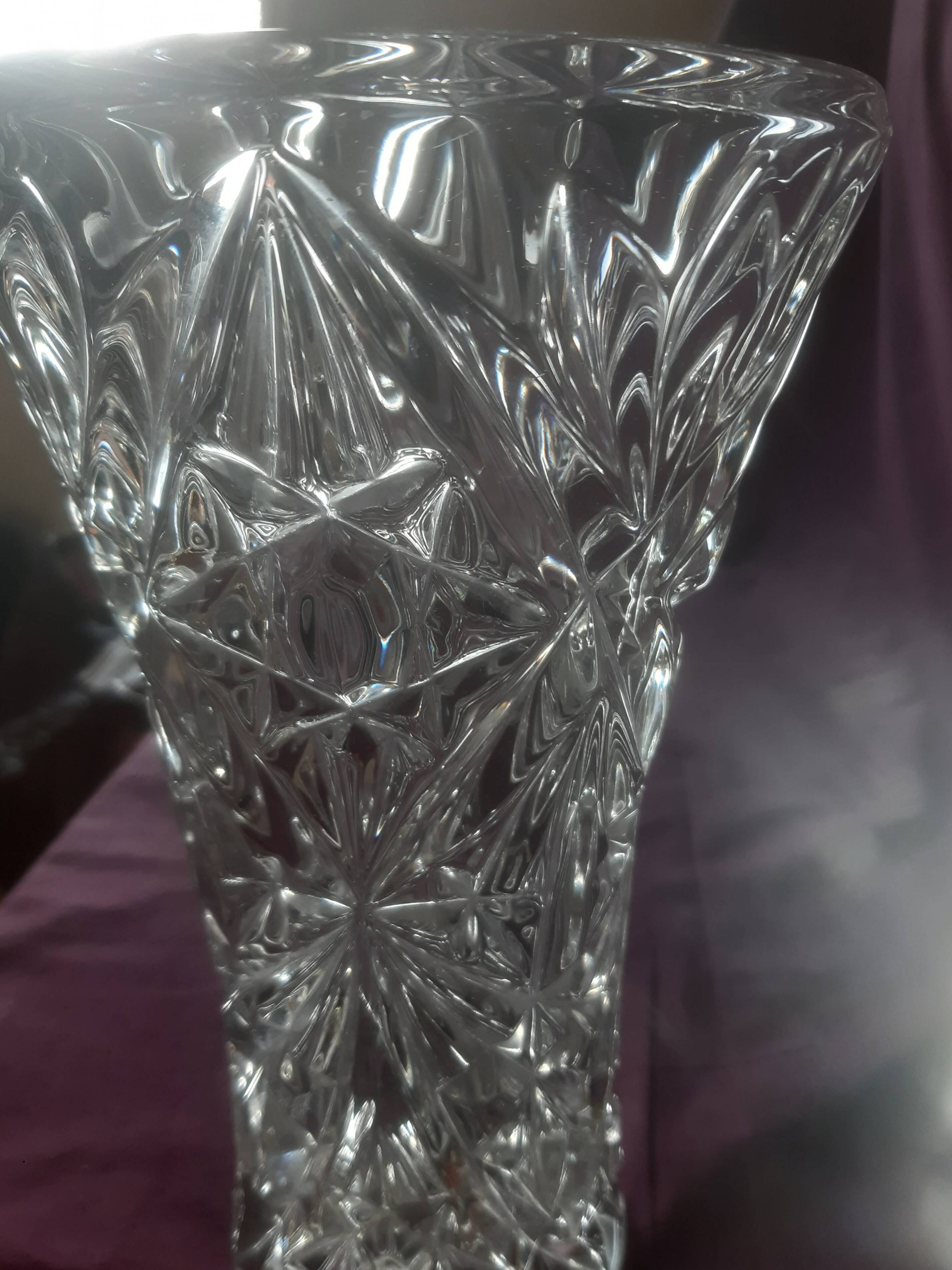 Crystal vase