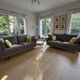 Pair of SITS Julia sofas – Dedar Silver velvet – excellent condition