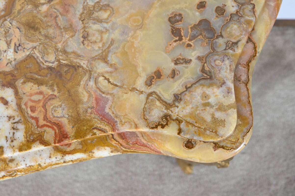 Small Middle Table in Golden Wood, Louis XV style – Late 19th century