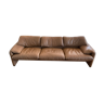 Maralunga Cassina sofa 3 seater leather