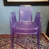 Pair of Bella rifatta designer chairs