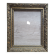 Old 19th century wooden frame with plaster sculpture