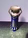 Ancien Vase Rouleau ART DECO + Anses Céramique Émaillée Vintage