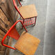 Pair of Tolix night table chairs
