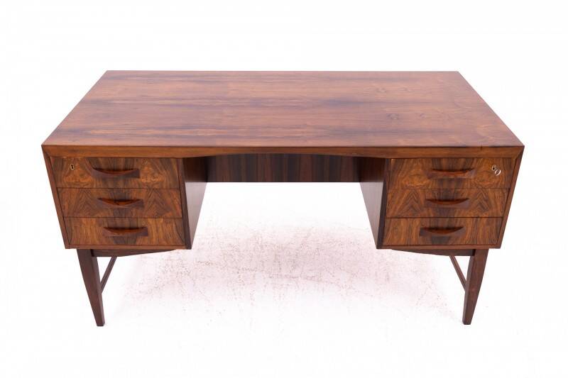 Danish desk from the 1960s. After renovation.