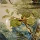 Cache pot slip impressionist 1900 japanese base montigny nineteenth