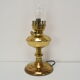 Vintage brass table lamp, czechoslovakia, 1950's.