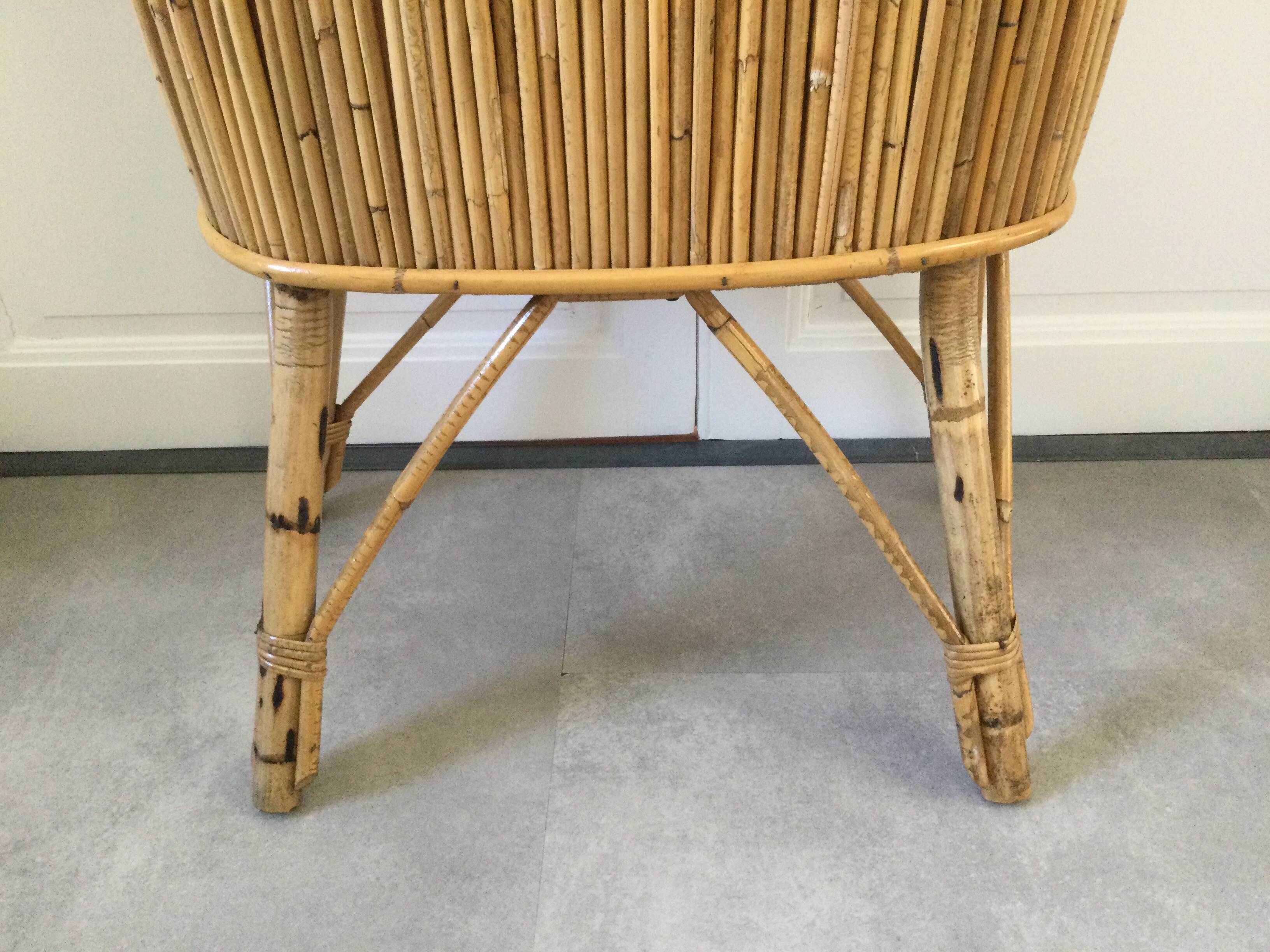 Vintage bamboo/rattan bar circa 1960
