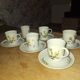 Lot de 6 tasses à café avec coupelles MOBIL
