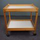 Mid-century service trolley Hyllinge Møbler Denmark