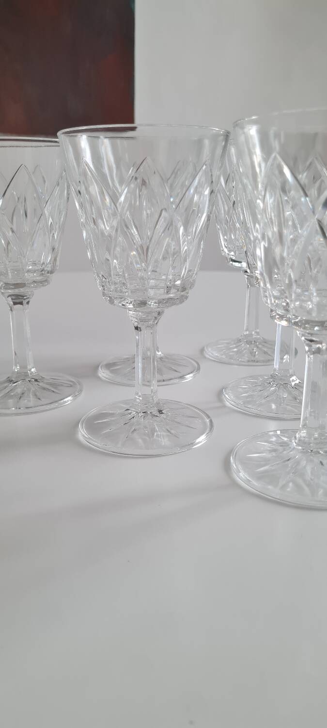 Set de 6 verres à vin