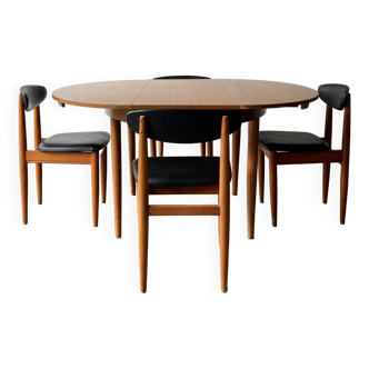 Table à manger et chaises en Formica du milieu du siècle 1960 par Schreiber
