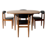 Table à manger et chaises en Formica du milieu du siècle 1960 par Schreiber