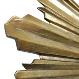 Golden Sun Mirror Sunburst Butler Convex Mirror 37cm