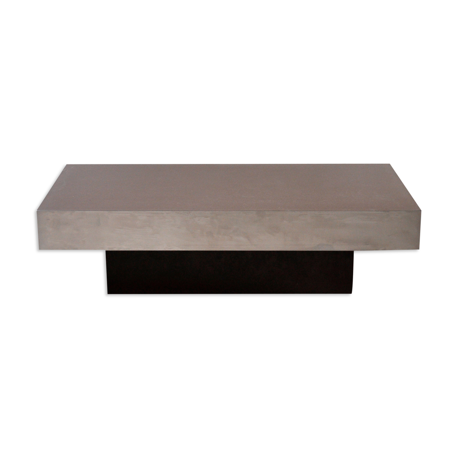 Vintage Italian Laminated & Chrome Coffee Table, 1970s