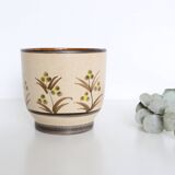 Antique ceramic pot cover, vintage