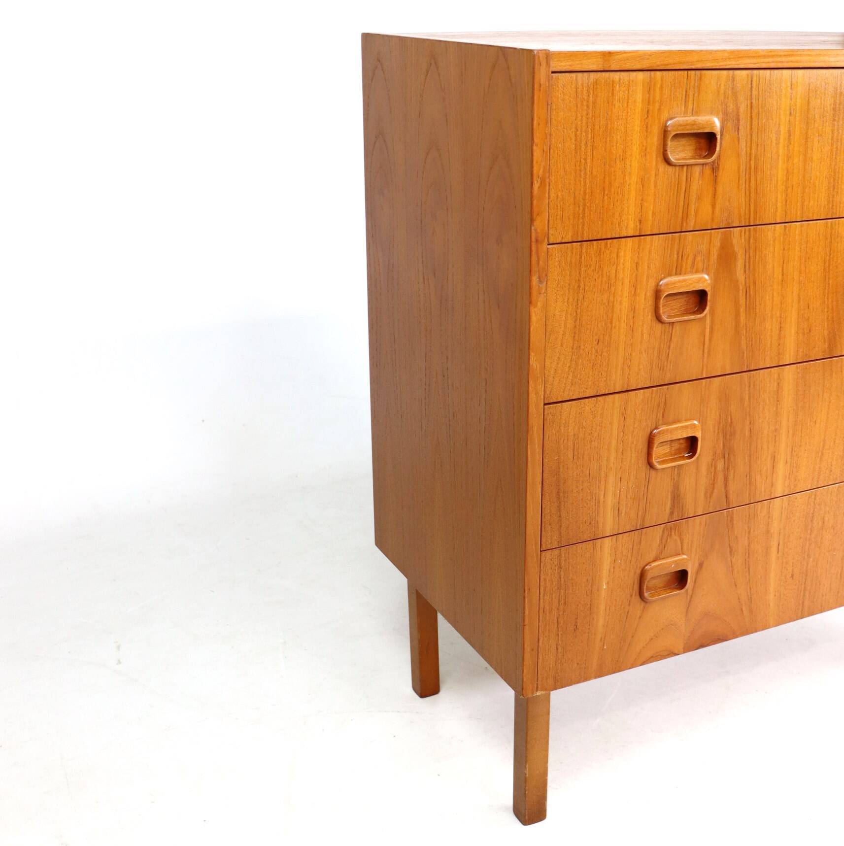 Scandinavian teak chest of drawers
