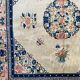 Tapis carré vintage Art Déco de Pékin Chine