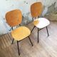 Paire de chaises vintage
