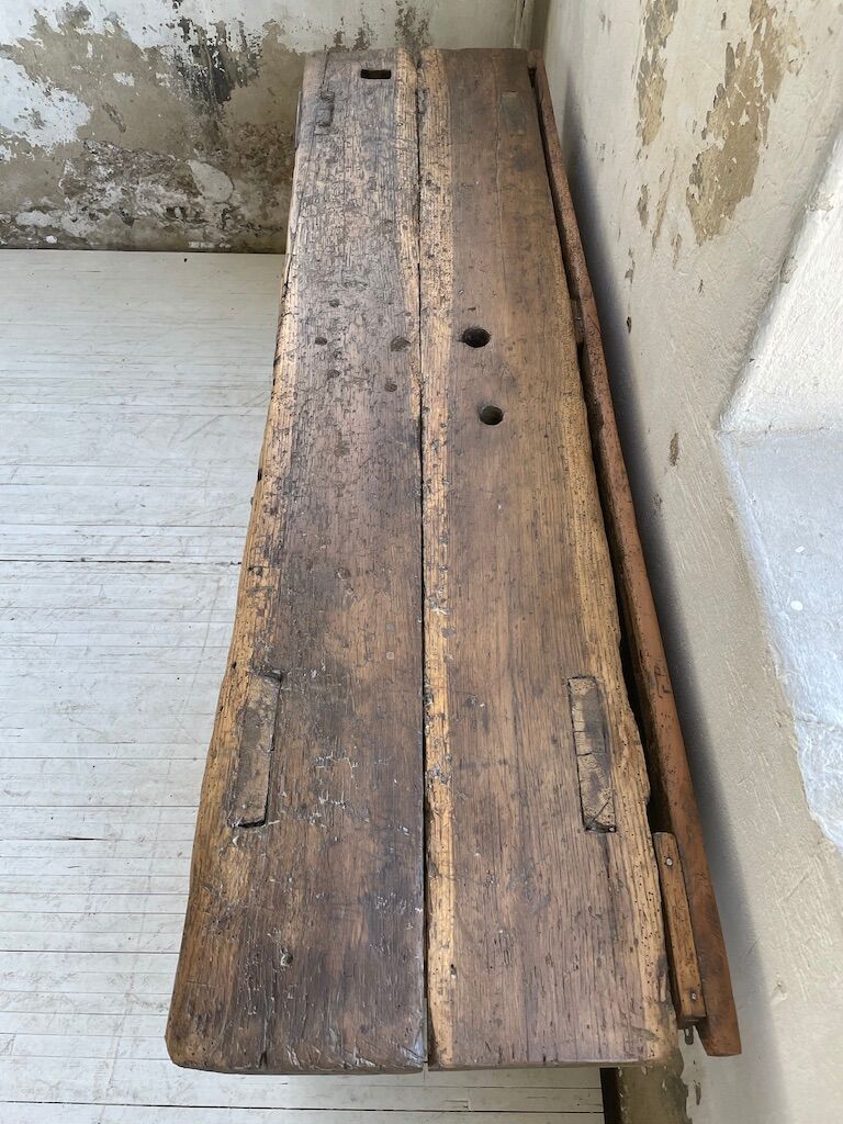 Established former brutalist console oak pine