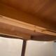 Vintage French house extendable round table (very large when unfolded)