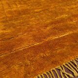 Traditional handmade pure wool Berber rug size 1.4/2.6 m