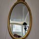 Louis XVI style oval mirror