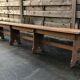 Banc en chêne