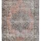 57s Red & Navy Blue Persian Rug 205x307Cm
