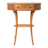 Table d'appoint antique élégante de style Biedermeier, vers 1850