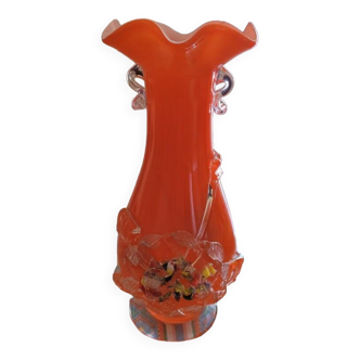 Hand blown Murano vase
