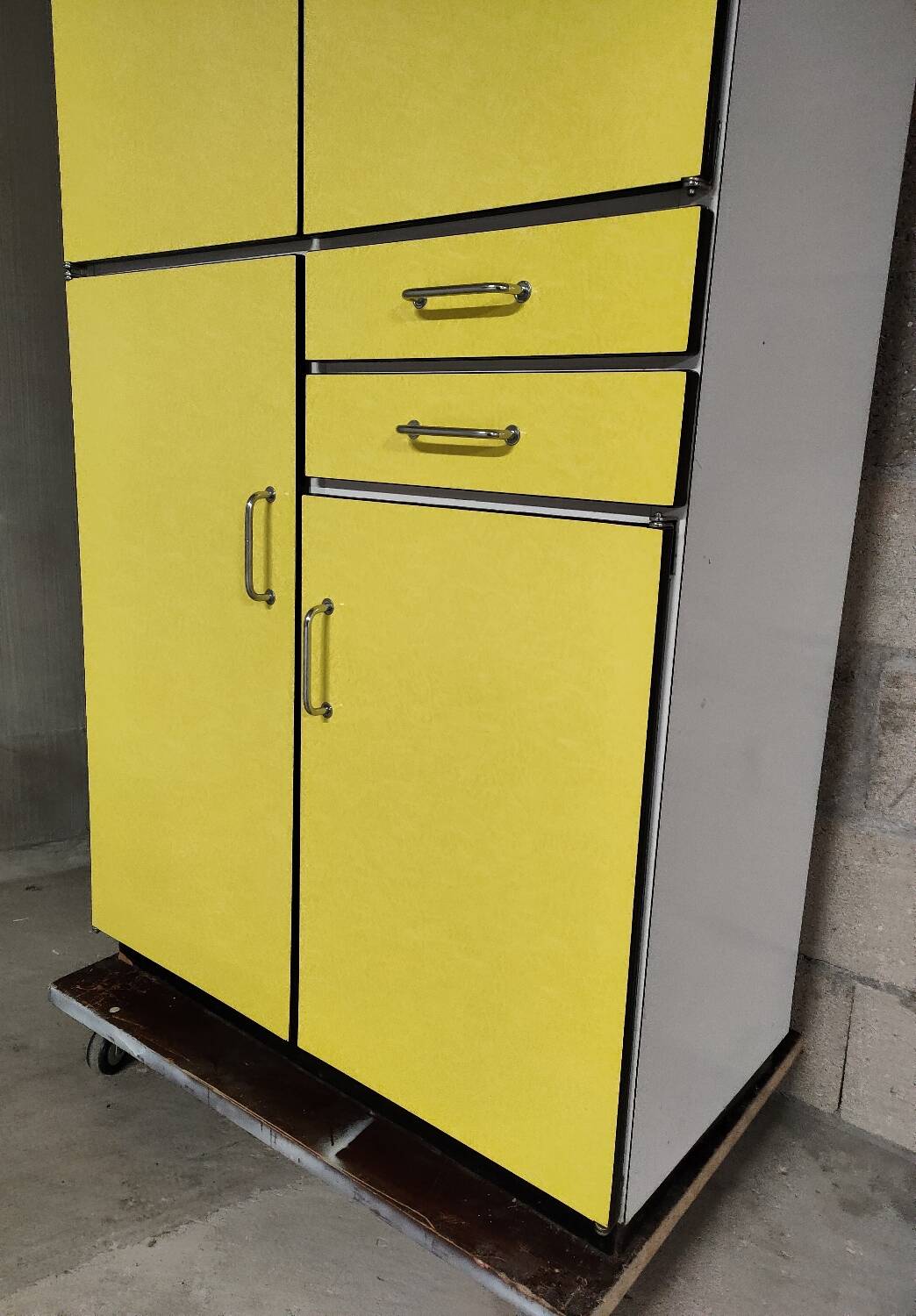 Vintage formica kitchen cabinet 1963
