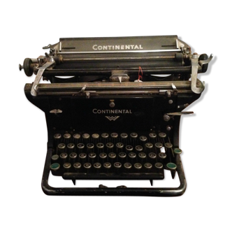 Continental brand old typewriter